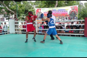 Kasdim Loteng Buka Kejuaraan Tinju Amatir Meriahkan HUT Korem 162/WB Ke 59
