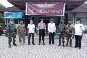 Satgas Covid-19 Kecamatan Praya Gencar Lakukan Kegiatan Promotif