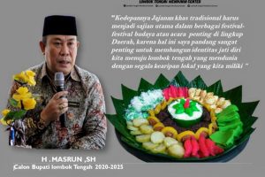 Mantap Maju di Pilkada, Masrun Tawarkan Ide Loteng Mendunia