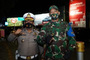 Implementasi Inpres Nomor 6 Tahun 2020, Danrem 162/WB Pimpin Apel Patroli Gabungan Berskala Besar