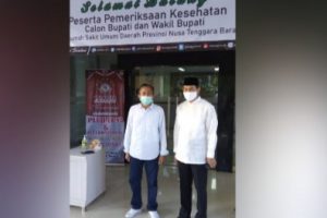 5 Paslon Pilkada Loteng 2020 Jalani Tes Kesehatan