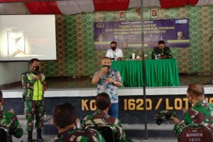 Dr. Aqua Dwipayana Apresiasi Kinerja Kodim 1620/Loteng
