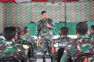 Di Kodim Loteng, Danrem 162/WB Tekankan SOP Protokol Covid-19 dan Netralitas TNI Pada Pilkada Serentak