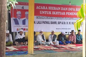 Di Ribuan Massa NW : Pathul Mengajak Seluruh Masyarakat Loteng Untuk Melanjutkan Pembangunan Bersama Pathul – Nursiah