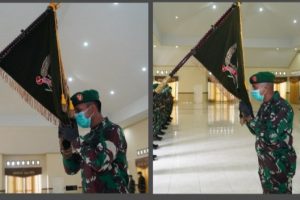 Danrem 162/WB Pimpin Sertijab Dandim 1620/Loteng