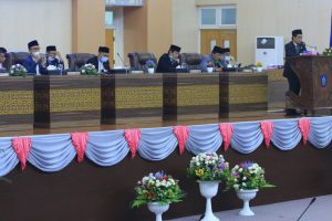 DPRD Loteng Syahkan Nota Keuangan Dan Ranperda APBD Loteng 2021