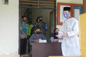Ini Giat Dandim Loteng Jelang Masa Tenang Turun Ke Desa Jango
