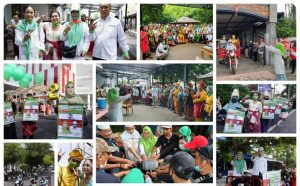 Konvoi Budaya Keliling Kota, SALAM Disambut Antusias Masyarakat Mataram