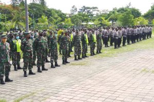 Serpas Gabungan TNI-Polri Pengamanan TPS Pilkada Loteng dilepas Hari Ini
