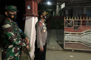 H-1 Pergantian Tahun Baru 2021 Dandim Loteng Bersama Kapolres Pimpin Razia Gabungan