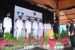 Pelantikan 16 Kades dan 1 PAW, Suhaili : Sudahi perbedaan saat pilkades agar wilayah tetap kondusif