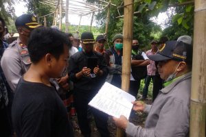 Eksekusi Lahan di Kecamatan Janapria Oleh PN Praya Berjalan Lancar