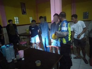 6 Pelajar Diamankan Polisi Satu Pelajaran Putri Lagi Asik Pesta Miras