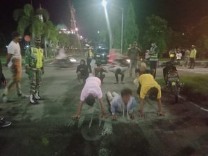 Gabungan Petugas Gelar Operasi Yustisi penegakan protokol kesehatan Covid-19