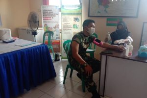 Divaksin dua kali, Dandim 1620/Loteng Terus ajak Warga Sukseskan Program Vaksinasi Nasional