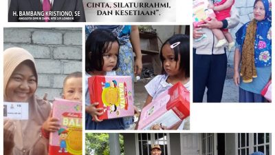 1 Ton MP ASI HBK Salurkan untuk Balita di Pulau Lombok