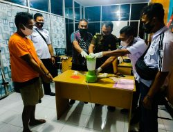 Satresnarkoba Polres Loteng Musnahkan 0,39 Gram BB Sabu