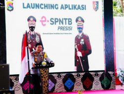 SPN Polda NTB Launching Aplikasi E.SPNTB