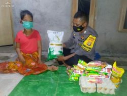 Ini Yang Dilakukan Bhabinkamtibmas Mareje Timur Untuk Donasi Duafa, Rela Jualan Kerang dan Kepiting