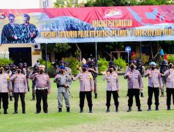 Dua SSK Personel Brimob Polda NTB Yang BKO ke Papua Kembali Ke Markas