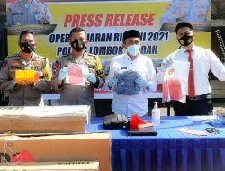 Polres Lombok Tengah Ungkap 24 Kasus, Dengan Jumlah Tersangka 28 Orang Selama 14 Hari