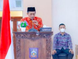 Bupati Sampaikan LKPJ 2020 Di Sidang Paripurna DPRD Loteng