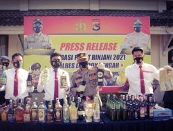 Sebanyak 46 Kasus Di Ungkap Polres Lombok Tengah Selama Operasi Pekat Rinjani 2021