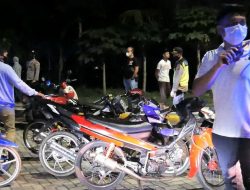 TNI-Polri Amankan Puluhan motor dan Truck Di Lombok Tengah