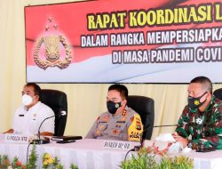 Koordinasi Lintas Sektoral Dalam Rangka Kesiapan PAM Idul Fitri 1442 Di Pimpin Oleh Mendagri Melalui Video Conference