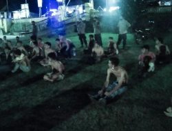 Polsek Batukliang Amankan 31 Motor Dari Aksi Balap Liar