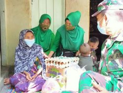 Aksi Sosial Danramil 1620-07/Batukliang, Bagi-Bagi Sembako