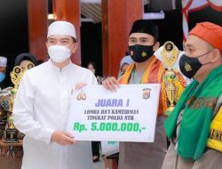 Grand Final Lomba Da’i Kamtibmas Tingkat Polda NTB, Polres Lombok Barat Keluar Sebagai Juara