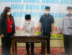 Walikota Mataram Launching  Layanan RSUD Kota Mataram dan Terima Hibah Ambulance dari Bank BNI 46″