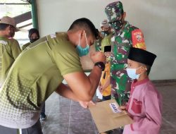 Ini Pesan Dandim Loteng, Saat Serahkan Hadiah Lomba Dalam Meriahkan Bulan Suci Ramadhan