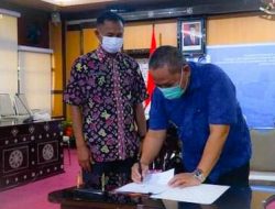 Penandatangan Nota Kesepakatan Implemetnasi Smart City di Kawasan Prioritas Nasional dan Kawasan Ibu Kota Negara Baru