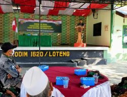 Kodim Loteng Gelar Komsos Bersama Komponen Masyarakat Untuk Merajut Persatuan