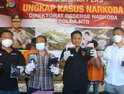 Sabu, Seberat 1 Kilo Asal Aceh Di Gagalkan, Ditresnarkoba Polda NTB