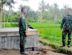 Dandim Loteng Cek Pembuatan Bak Penampungan Pompa Hidram Di Aik Bukak Sukses