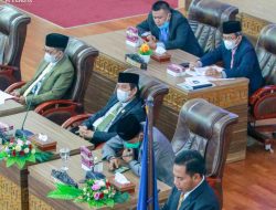 7 Fraksi Dewan Setuju Ranperda Tentang Pertanggungjawaban Pelaksanaan APBD 2020 Di Purnakan, 2 Fraksi Abstain