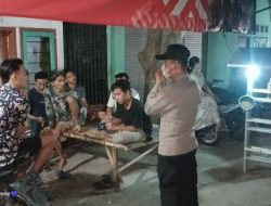 Pemberlakuan PPKM Mikro, Polsek Pratim Gelar Patroli Malam