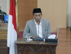 Penjelasan Bupati Loteng Terhadap RKU APBD 2022 Di Sidang Paripurna
