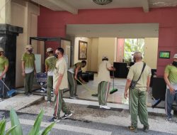 TNI Siapkan Barak Isolasi Terpadu Pasien Covid-19 di Lombok Tengah