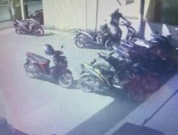 Terekam CCTV, Aksi Pencurian Sepeda Motor di Sekotong Tengah Di Bekuk Polisi