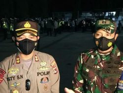 Dandim Loteng Bersama Kapolres Dan Kajari Gelar Operasi Penegakan PPKM Sekala Besar