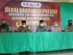 Danramil 09 Pantau Pelaksanaan Vaksinasi Sinergitas Di Gerai Desa Bagu
