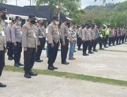 Jelang Superbike, 200 Personel Polres Loteng Gelar Simulasi Parsial di The Mandalika Kuta