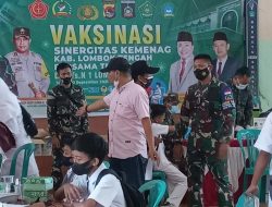 Tim Satgas Percepatan Vaksinasi, Sasar Pelajar SMA Dan MTsN Di Loteng