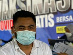 Dukung Capaian 70 % Vaksinasi Roman Buka Gerai Vaksin Gratis dan Bagikan Sembako di Kopang