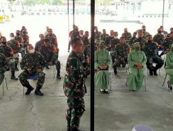 Personil Kodim Loteng Terima Penyuluhan Hukum Dari Kumdam IX/Udayana