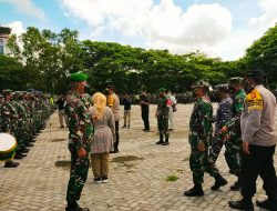 Gelar Apel Pasukan Pengamanan VVIP Kunjungan Kerja Presiden RI Ke Lombok NTB
